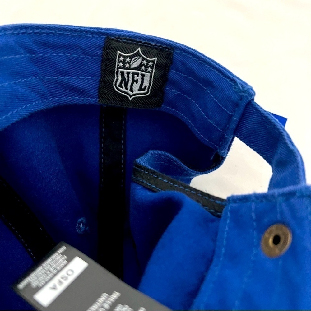 '47 Royal Unisex New York Giants Adjustable Strap Hat Dad Cap OSFA Embroidered - Picture 9 of 9